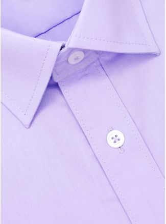 camisa color lila para hombre