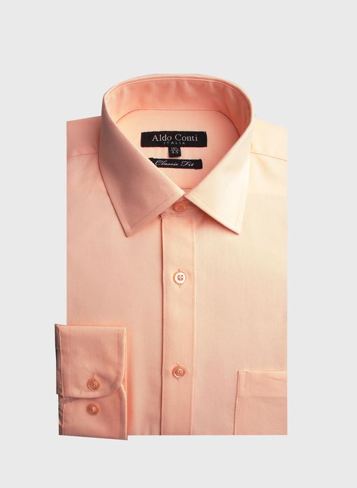 Camisa color coral online hombre