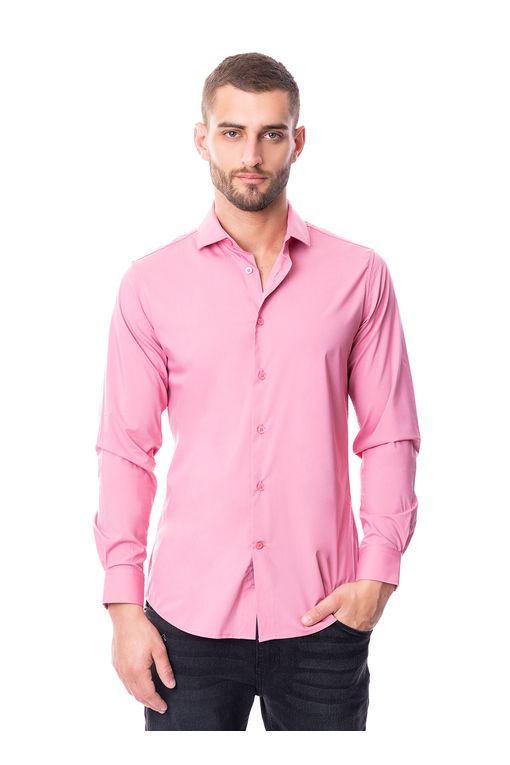 Rosa Hombre Ropa Camisas Chico totemaldoconti